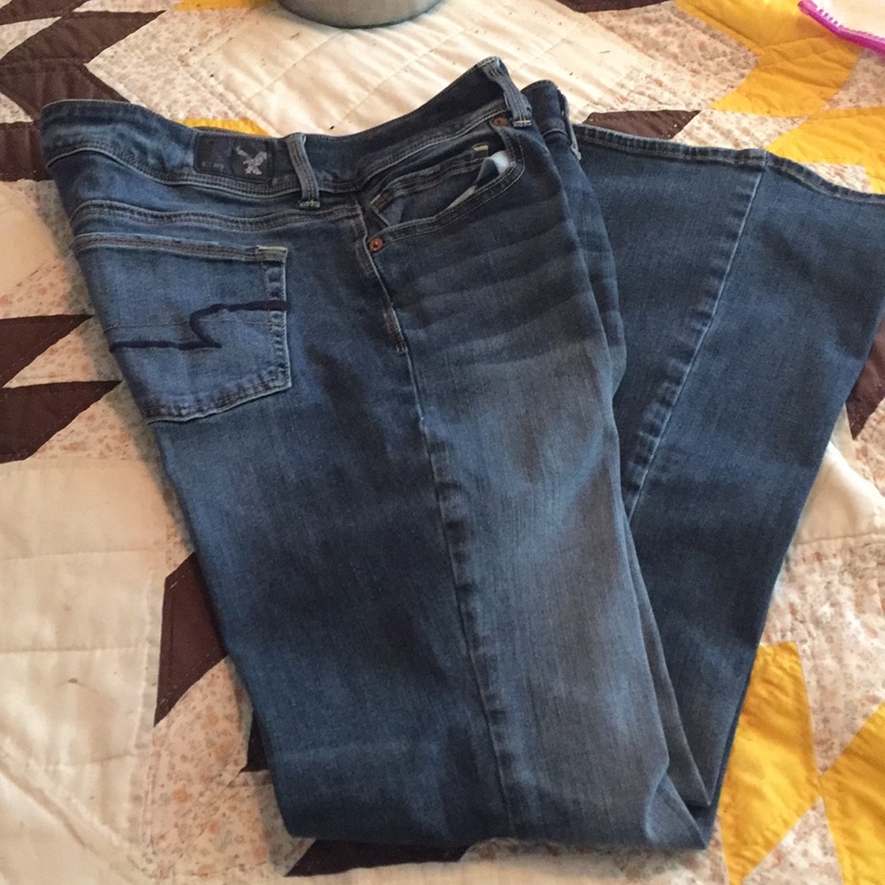 America Eagle Outfitters Stretch Women Jean